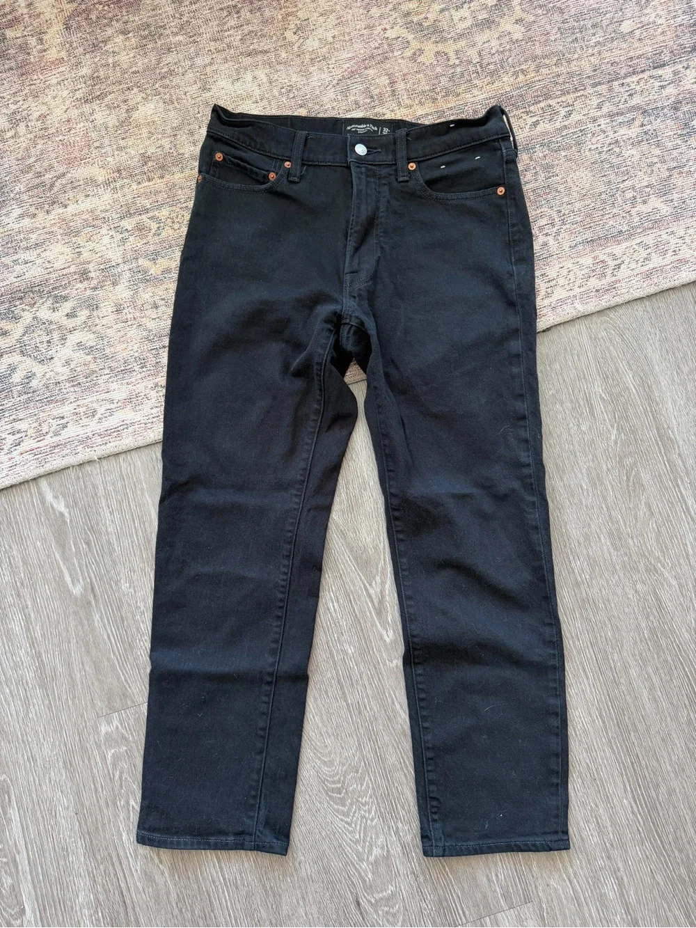 Abercrombie & Fitch Vintage Stretch Straight Jean